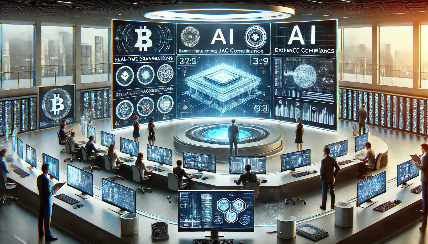 Artificial Intelligence offers powerful tools to enhance OFAC compliance for cryptocurrency platforms by automating real-time monitoring.